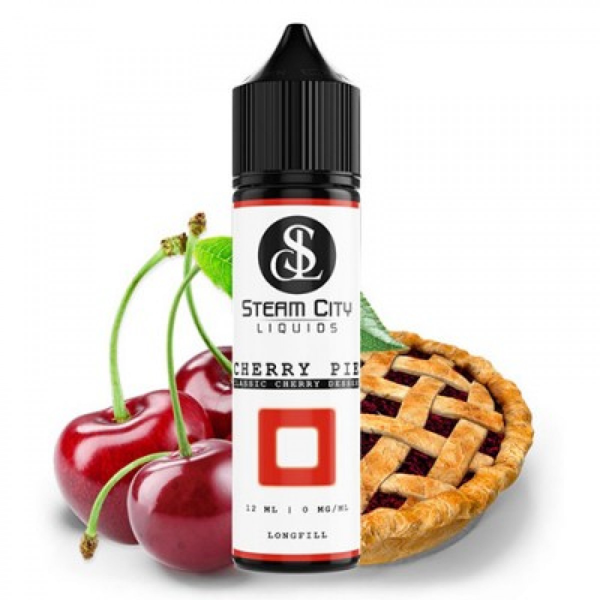Steam City Flavour Shot Cherry Pie 12ml/60ml